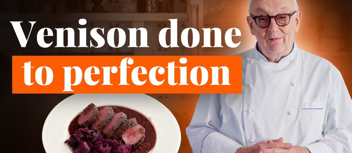 Venison with red wine and raspberry sauce - Pierre Koffmann | BBC Maestro