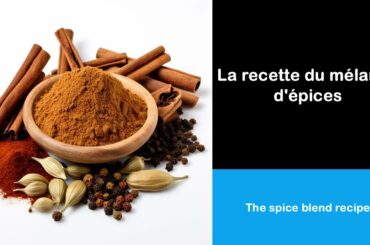 Say it in French I The spice blend recipe