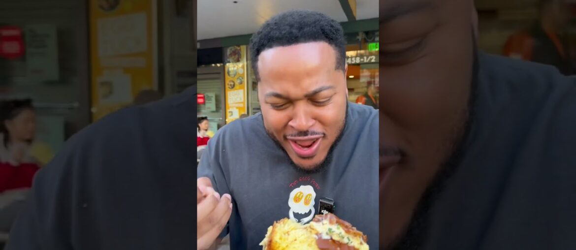 LA’s Viral Breakfast Sandwich! Worth the Hype? #foodie #foodvlog #breakfast #sandwich #losangeles