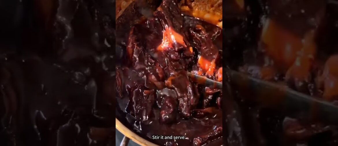 French red wine cooked rib~ Merlin Recipe Sharing