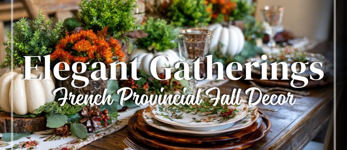 French Provincial Autumn Dining Decor | Candles, Curves & Quiet Beauty for an Elegant Fall Gathering French Provincial Autumn Dining Decor | Candles, Curves & Quiet Beauty for an Elegant Fall Gathering