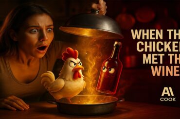 The Funniest French Recipe You’ll Ever Watch | AI Cook Coq au Vin