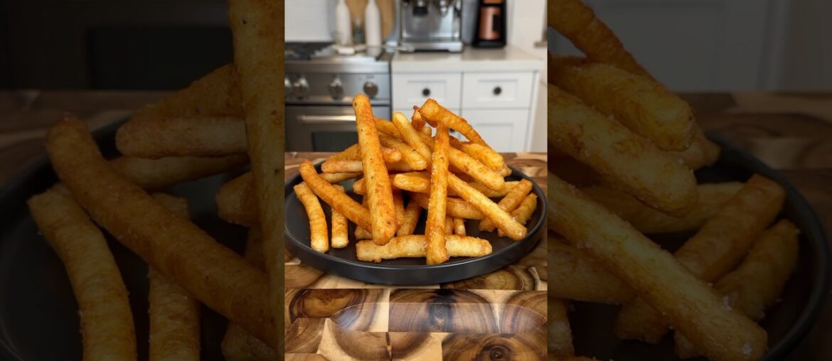 Crunchy French Fries with House Music #gourmetghetto #recipe