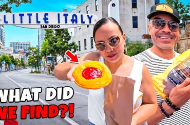 LITTLE ITALY San Diego Food Tour: Why It’s the #1 Farmers Market! (Hashbrowns & Croissants)