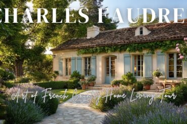 Interior Icons Charles Faudree and the Art of French Country Home Living Tour