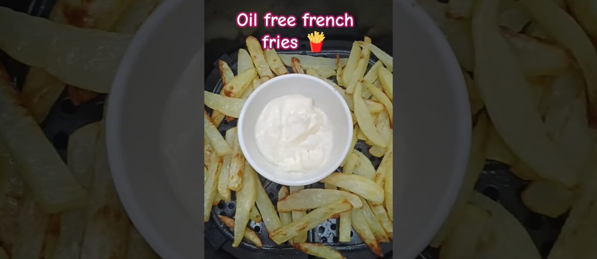 oil free french fries #recipe #shorts #food #cooking #frenchfries #oilfreerecipes #airfryer #yt