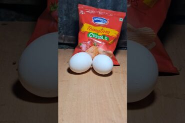 Egg and Chips... #snacks #food #cooking #recipe #shorts #ytshorts