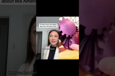 If we talked about French food like people talk about American food #usa #american #americanfood