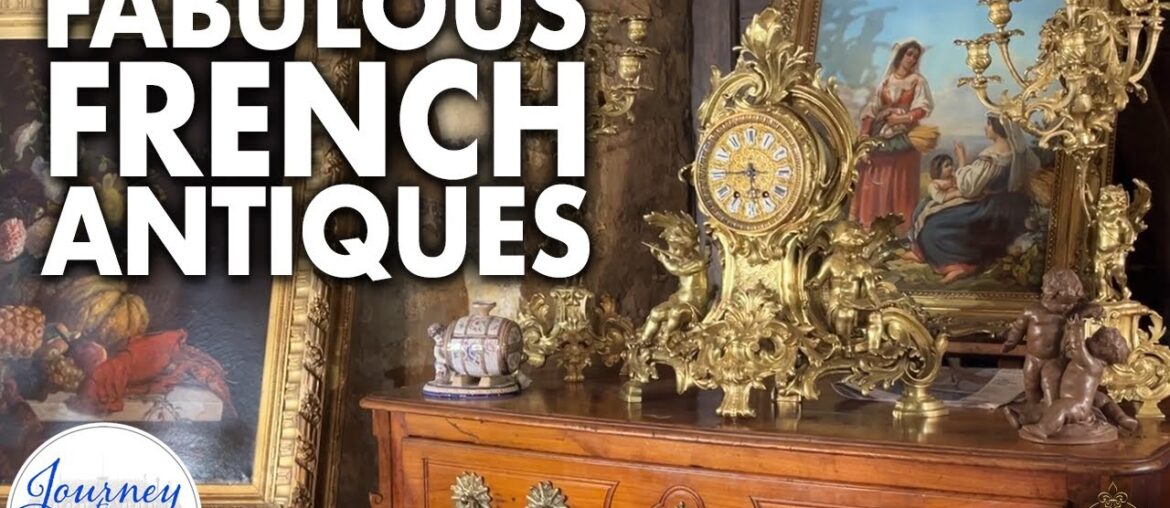 FABULOUS French ANTIQUES! Shopping Discoveries in France!
