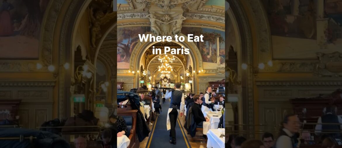 Bucket list restaurants to dine in Paris #travelshorts #travel #shorts #paris #parisvibes