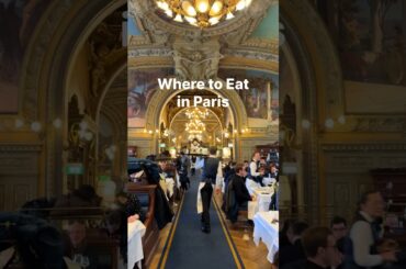 Bucket list restaurants to dine in Paris #travelshorts #travel #shorts #paris #parisvibes