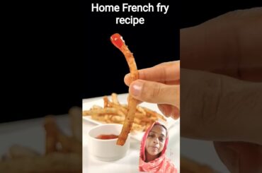 Home French fry recipe #cooking #frenchfries #potato #recipe #New Short cooking