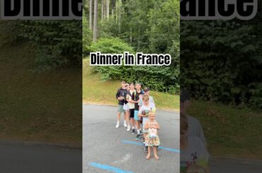 Dinner in France