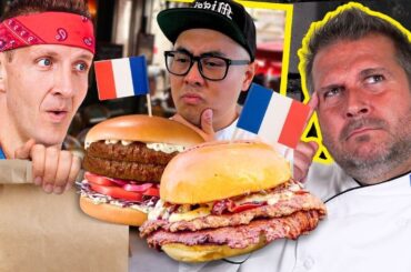 $8 vs $120 French Burger in Paris!