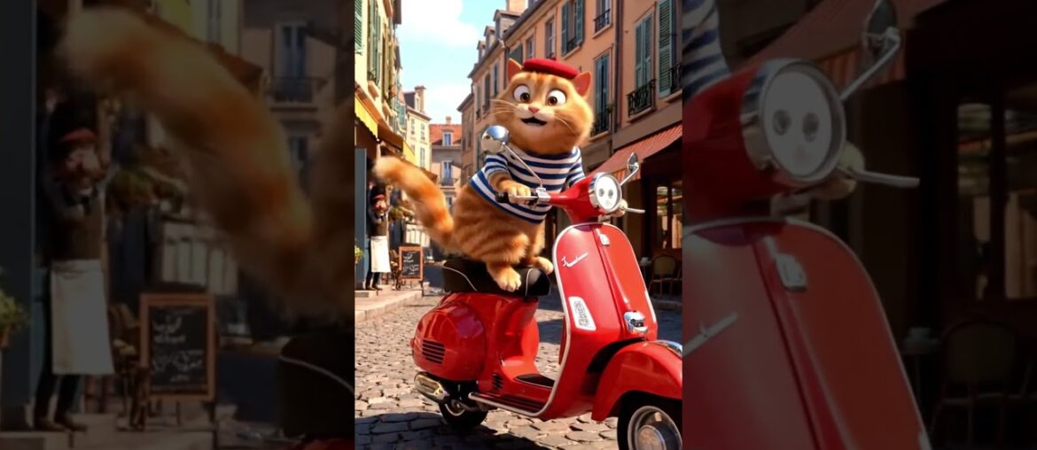 The Smug Cat’s Paris Heist: Croissants, Vespas, and the Louvre The Smug Cat's Paris Heist: Croissants, Vespas, and the Louvre