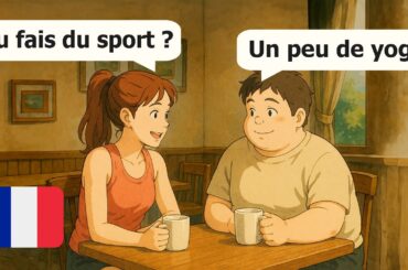10 Daily French Conversations for beginners (A1-A2) | Talking About Hobbies  in French