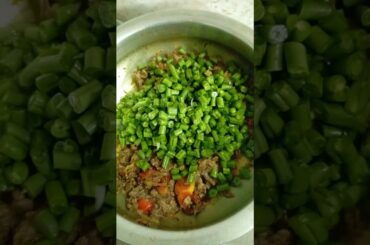 French Bean Keema Recipe #shorts #cooking #recipe
