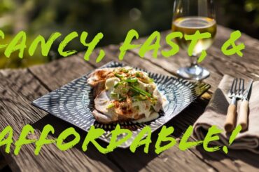 Rustic Air Fryer Pork Loin with Soubise Sauce | Budget Gourmet!