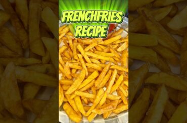 Perfect FRENCH FRIES #frenchfries #frenchfriesathome #fingerchips #trending