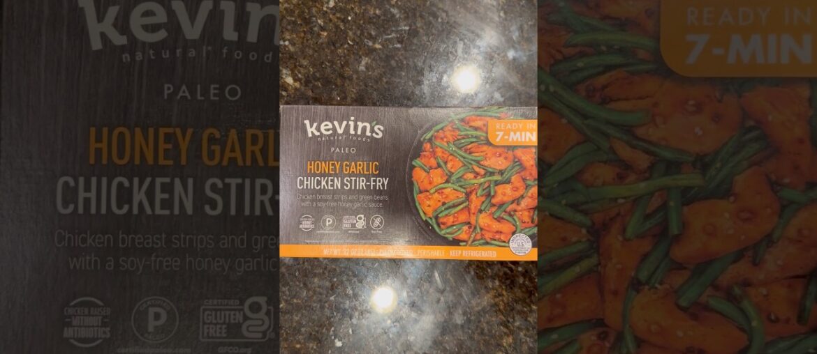 Kevin’s Natural Foods Paleo Honey Garlic Chicken Stir-Fry | Chicken Breast Sous-Vide w/ Green Beans Kevin’s Natural Foods Paleo Honey Garlic Chicken Stir-Fry | Chicken Breast Sous-Vide w/ Green Beans