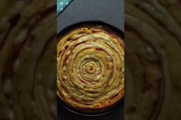 Giant Ham And Cheese French Toast Swirls #shorts #snacks #hamcheese