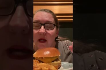 #eatwithme #food #eating #mukbang #foodie #cajunfries #burgers