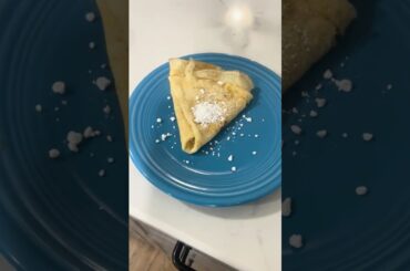 I tried Julia Child’s Crepe Recipe