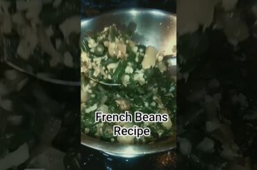 How to Cook French Beans Sabji #youtube #shortsfeed #recipe #viral #food #trending #asmr #beans