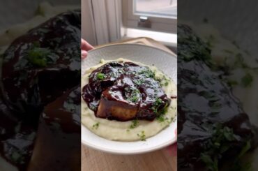 Throw back to this unreal Red Wine Braised Beef Shin