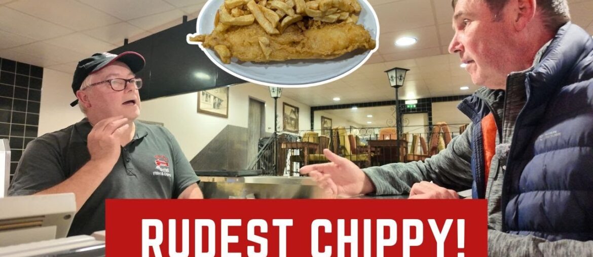 The UK'S RUDEST CHIPPY! I Approached The Owner!