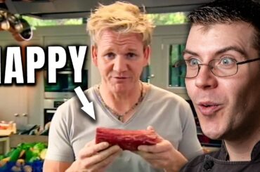 Pro Chef Reacts.. Gordon Ramsay MAKES the Ultimate Steak Sandwich!