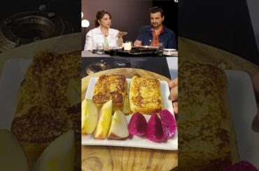 Madhuri Dixit's Favourite French Toast Recipe #viral #trending #recipe #shorts #breadrecipe #toast