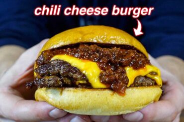 The Most Underrated Burger of All Time (Classic Chili Cheese Smash Burger)