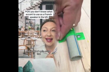 Me everytime I go to a French restaurant and the waiter doesnt speak French #pov #foryou #funny