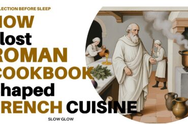 How a lost roman cookbook shaped french cuisine| Reflection before sleep