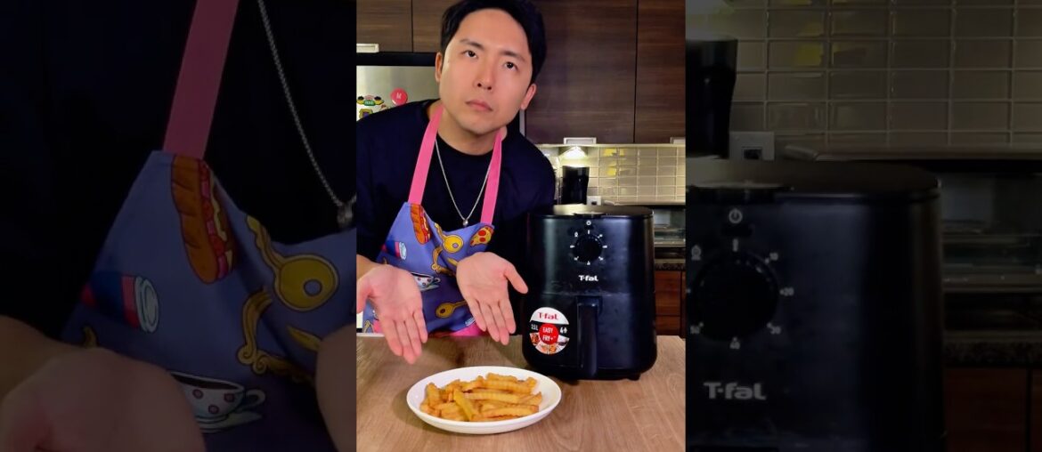 The Crunchiest Air Fryer French Fries @JoshuaWeissman @khabylame  #shorts