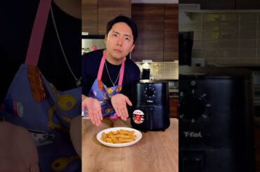 The Crunchiest Air Fryer French Fries @JoshuaWeissman @khabylame  #shorts