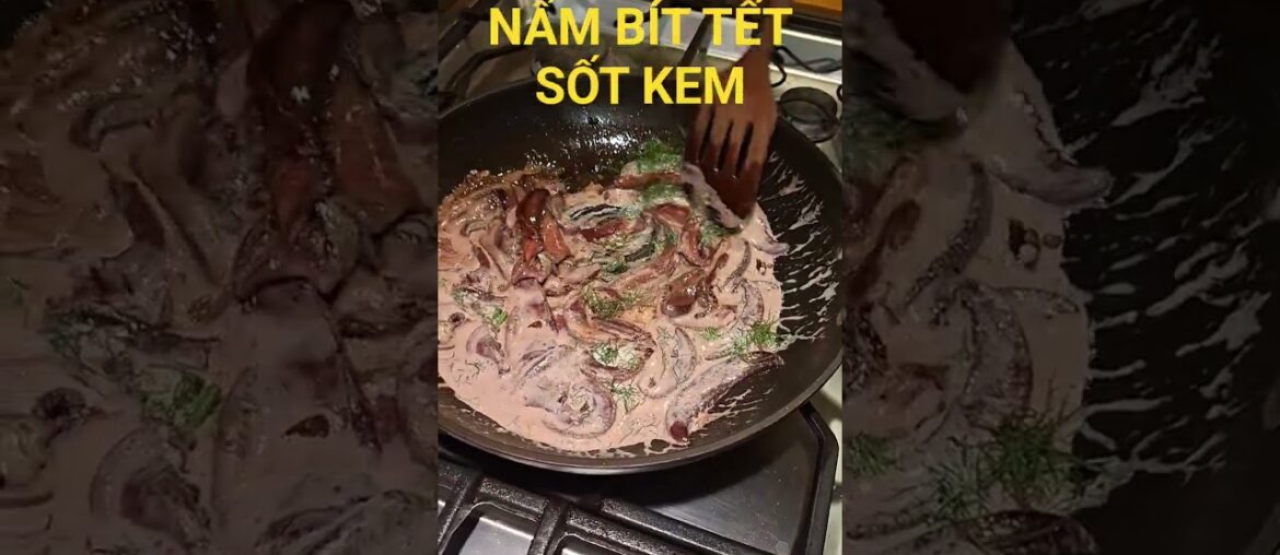 BEEFSTEAK FUNGUS with CREAM #cooking #food #france