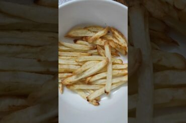 French Fries in Airfryer|#shorts |#sreejithullannoor