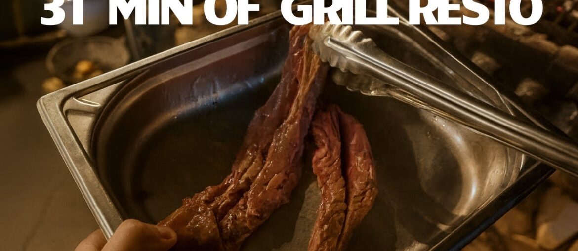 31 Minutes of Intense Service in a French Grill: A Culinary Journey