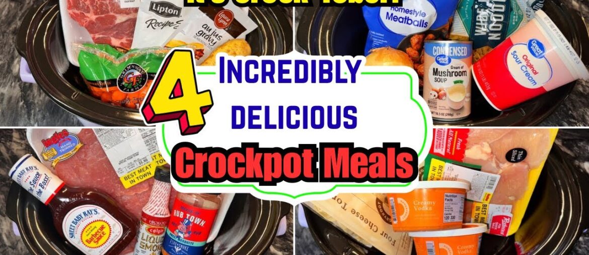 4 Crockpot Recipes Guaranteed To Become Your Family’s New Favorites! Cooking On A Budget 4 Crockpot Recipes Guaranteed To Become Your Family’s New Favorites! Cooking On A Budget