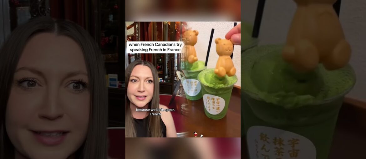 When French Canadians try to speak French in France #french #france #accent #funny #comedy