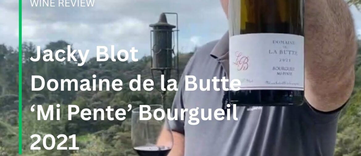 Wine Review: Jacky Blot Domaine de la Butte Mi Pente Bourgueil 2021