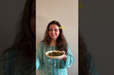 French beans with garlic & sesame. A recipe from my cookbook “Delicious Delicacies From my table”