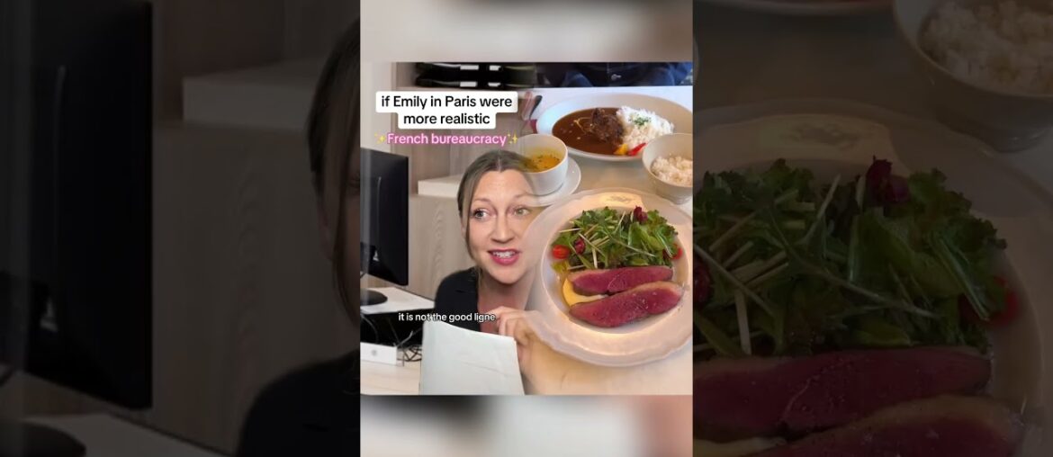 Emily in French bureaucracy #france #french #livinginfrance #paris #cultureshock #parody