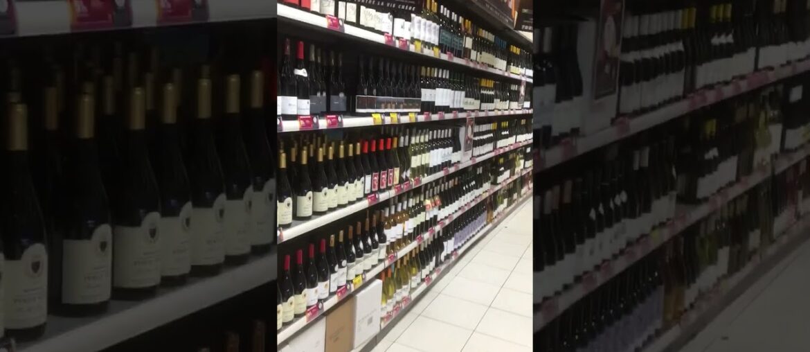 Czy jest drogo ?#france #francja #zakupy #wine #food #supermarket #foodie #foodlover #foodblogger