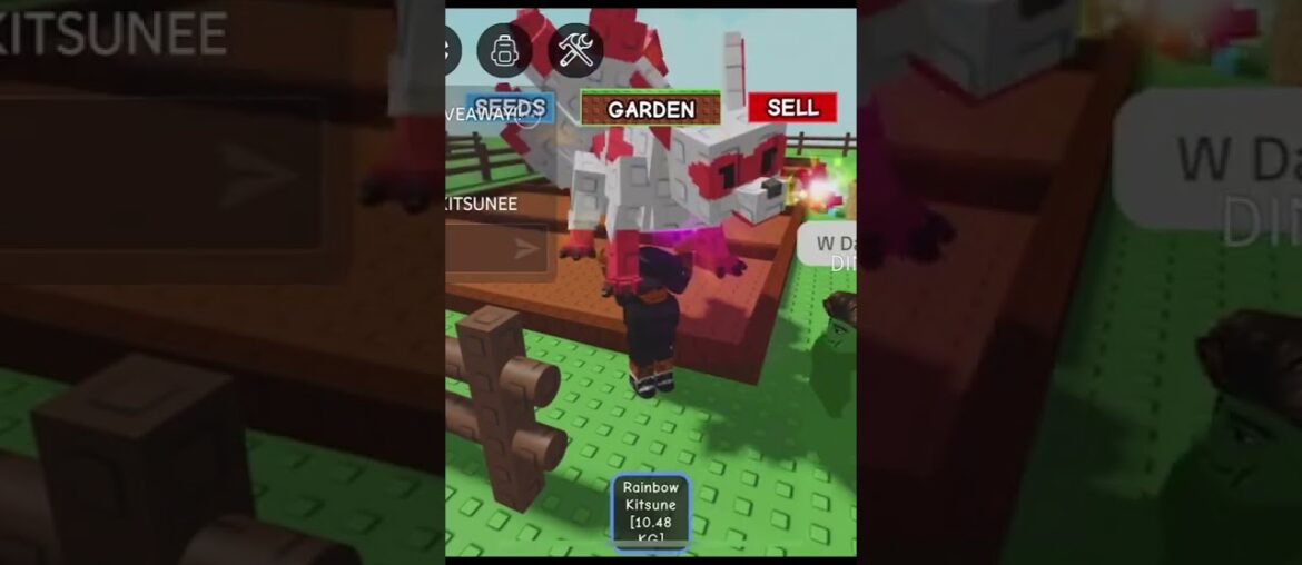 #gag #growagarden #growagardenroblox  #growagardenupdate #roblox #robloxshorts #kitsune #raccoon #rp