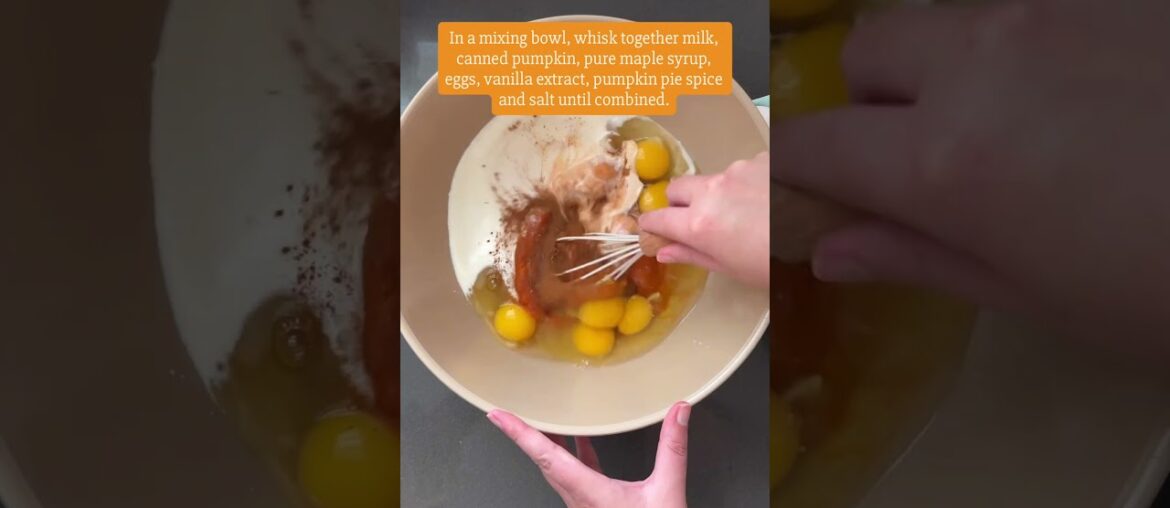 Healthy Overnight Pumpkin French Toast Recipe | Shape Your Future | Oklahoma TSET