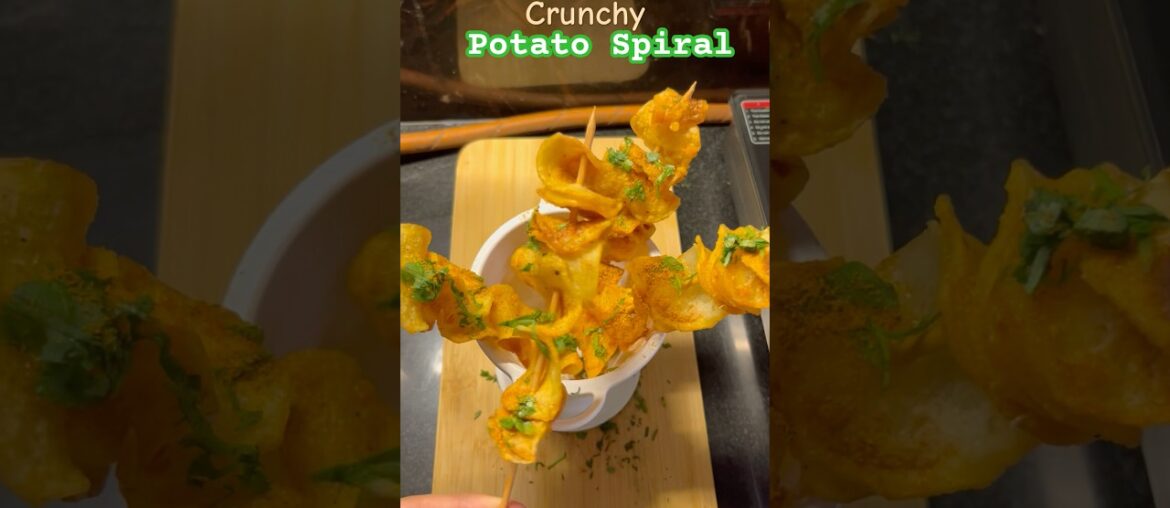 Potato Spiral | Crunchy French Fries Potato Spiral | Crunchy French Fries