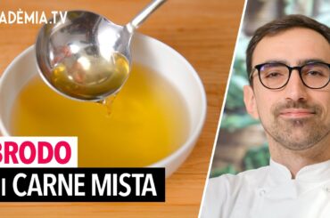 Brodo di carne perfetto | Ricetta tradizionale e tecnica con Chef Andrea Navone